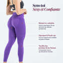 Legging Anti-Cellulite 3D Leonie & Co - Effet Sculptant Immédiat - Confort Sport & Quotidien - 3