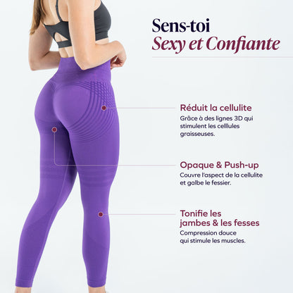 Legging 3D | Violet