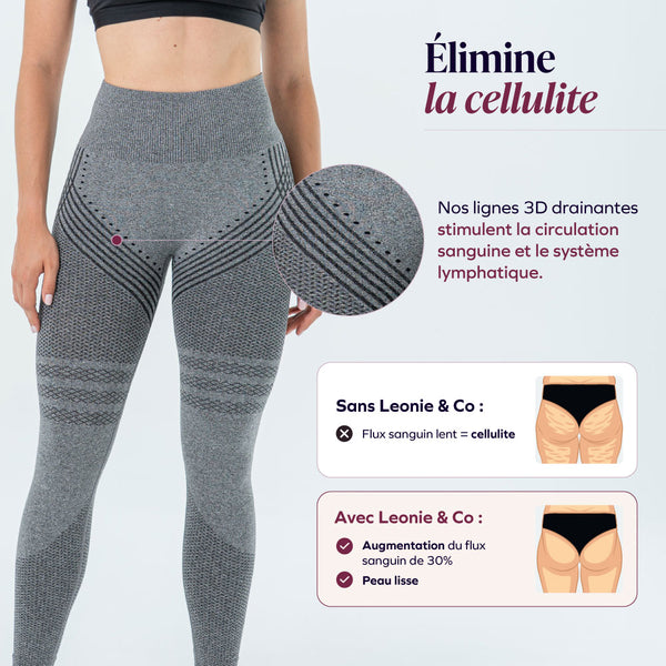 Legging 3D Gris