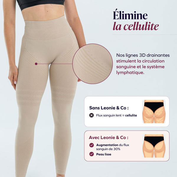 Legging 3D Beige