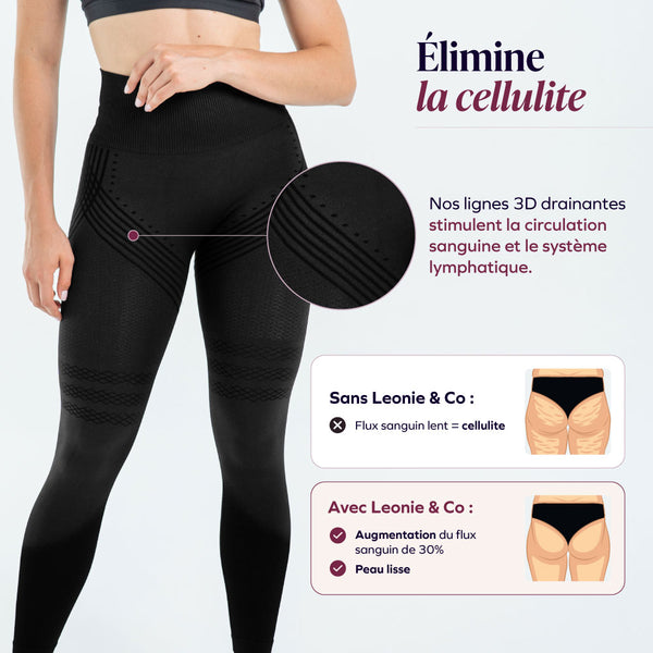 Legging 3D Noir