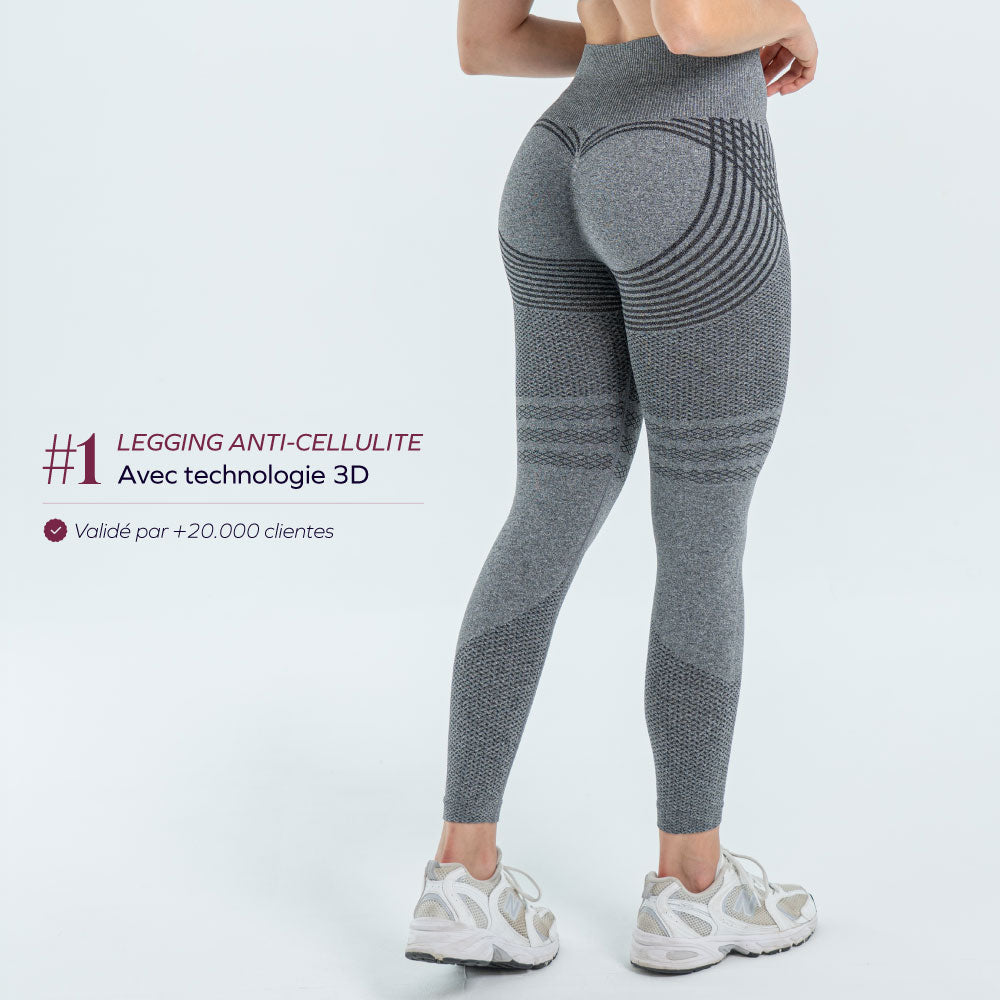 Legging 3D | Bordeaux