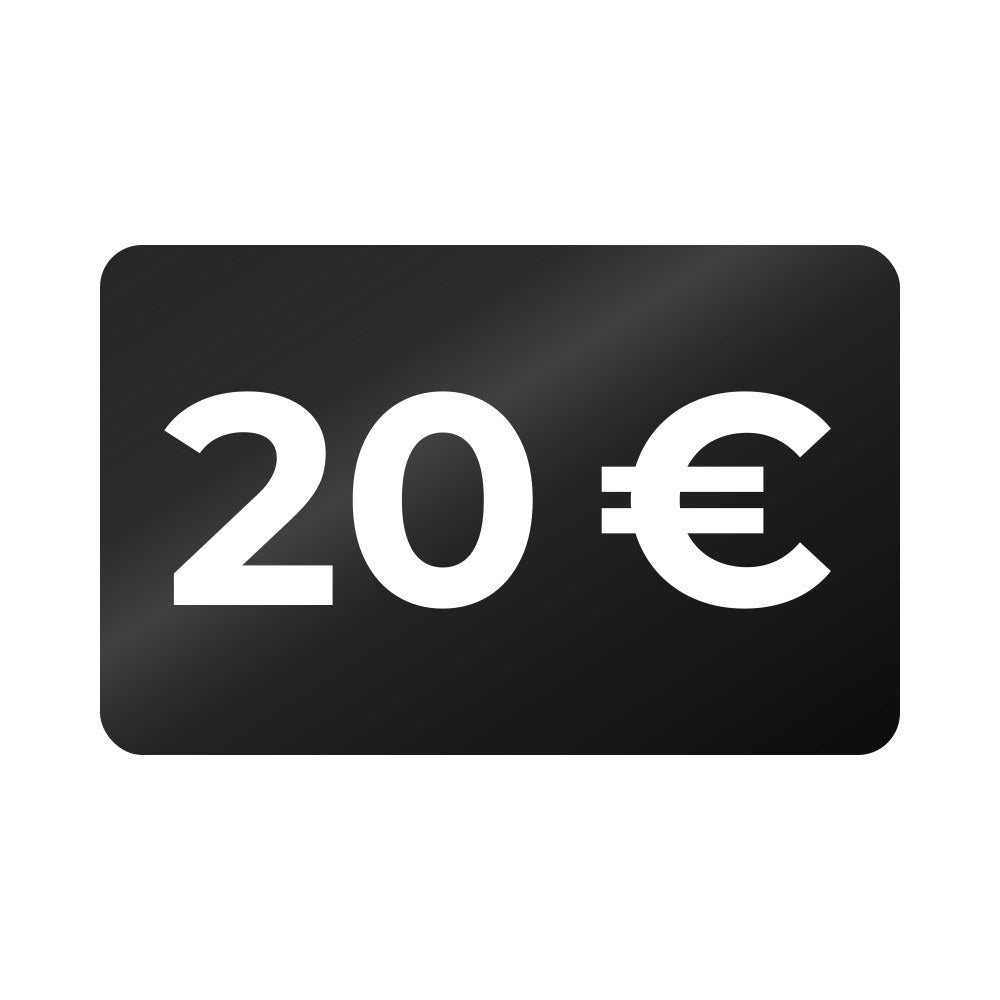 Carte cadeau de 20 € OFFERTE