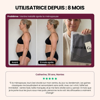 Avis de Catherine, 56 ans, Nantes, après huit mois avec le T-shirt sculptant 3D